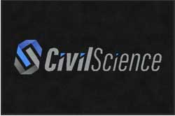 4' x 6' (45" x 69") ColorStar Impressions  CIVIL SCIENCE  Indoor Logo Mat