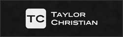 3' x 10' (35" x 119") ColorStar Impressions TAYLOR CHRISTIAN  Indoor Logo Mat