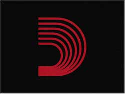 6' x 8' (70" x 96") Waterhog Impressions HD D'ADDARIO Indoor/Outdoor Logo Mat