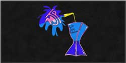 3' x 6' (35" x 69") Digiprint HD MAJOR JUICE ndoor Logo Mat