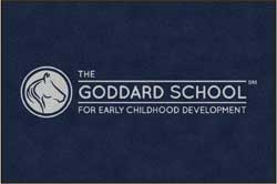 4' x 6' (45" x 69") ColorStar Impressions THE GODDARD SCHOOL  Indoor Logo Mat
