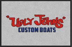 2' x 3' ( 24" x 35" ) ColorStar Impressions UGLY JOHN'S Indoor Logo Mat