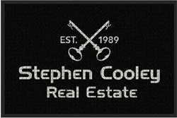 2' x 3' ( 22" x 35") Waterhog Impressions HD STEPHEN COOLEY  Indoor/Outdoor logo mat