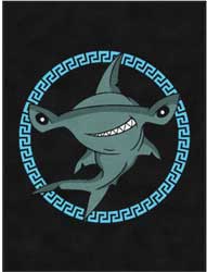 6' x 8' (68" x 95") ColorStar Impressions  HAMMERHEAD  Indoor Logo Mat