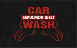 5' x 8' (58" x 95") ColorStar Impressions SEPULVEDA WEST  Indoor Logo Mat
