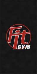 5' x 10' (58" x 119") Colorstar Impressions FIT GYM Indoor Logo Mat