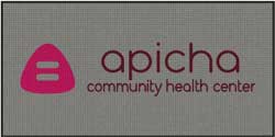 4' x 8' (45" x 95") Waterhog Impressions HD APICHA  Indoor/ Outdoor Logo Mat