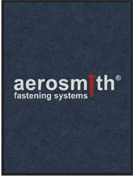 3' x 4' (35" x 47") ColorStar Impressions AEROSMITH  Indoor Logo Mat
