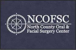 4' x 6' (45" x 69") Digiprint HD  NCOFSC Indoor Logo mat