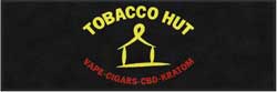 2' x 6' (24" x 69") ColorStar Impressions TOBACCO HUT Indoor Logo Mat
