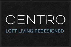 2' x 3' ( 24" x 35" ) ColorStar Impressions CENTRO Indoor Logo Mat
