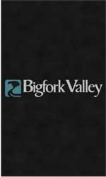 6' x 10' (68" x 119") ColorStar Impressions BIGFORK VALLEY  Indoor Logo Mat