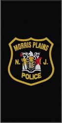 4' x 8' (45" x 95") Waterhog Impressions HD MORRIS PLAINS POLICE  Indoor/ Outdoor Logo Mat