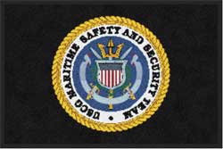 2' x 3' (24" x 35") Digiprint HD SAFETY AND SECURITY TEAM Indoor Logo Mat