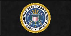 3' x 6' (35" x 69") Digiprint HD SAFETY AND SECURITY TEAM  ndoor Logo Mat