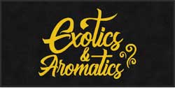 3' x 6' (35" x 69") ColorStar Impressions EXOTICS & AROMATICS  Indoor Logo Mat
