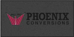 3' x 6' (35" x 69") Berber Impressions HD PHOENIX CONVERSIONS  Indoor/Outdoor Logo Mat