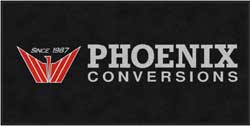 3' x 6' (35" x 69") ColorStar Impressions PHOENIX CONVERSIONS  Indoor Logo Mat