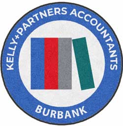 3' Round (35" inches) Digiprint HD Custom Shape KELLY+PARTNERS  Indoor Logo Mat