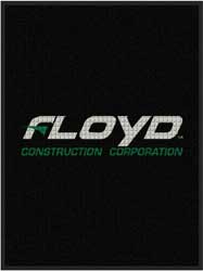 3' x 4' (35" x 45") Waterhog Impressions HD FLOYD  Indoor-Outdoor Logo Mat
