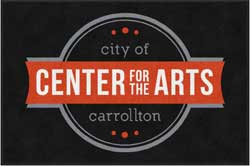 4' x 6' (45" x 69") Digiprint HD CENTER FOR THE ARTS  Indoor Logo mat