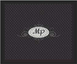 2'6" x 3' (30" x 35") Superscrape Impressions MP ALTA  Rubber Logo Mat