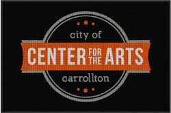 4' x 6' (45" x 69") Waterhog Impressions HD CENTER FOR THE ARTS  Indoor-Outdoor Logo Mat