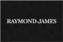 4' x 6' (45" x 69") Colorstar Impressions RAYMOND JAMES  Indoor Logo Mat
