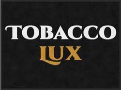 3' x 4' (35" x 47") ColorStar Impressions TOBACCO LUX  Indoor Logo Mat