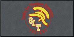 3' x 6' (35" x 69") ColorStar Impressions SLT TROYANS  Indoor Logo Mat