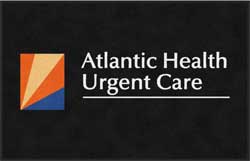 4' x 6' (45" x 69") Digiprint HD ATLANTIC HEALTH UC Indoor Logo mat