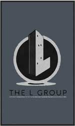 3' x 5' ( 35" x 59" ) ColorStar Impressions  THE L GROUP Indoor Logo Mat