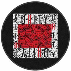 6' Round (68" inches) Digiprint HD Custom Shape UNITY Indoor Logo Mat