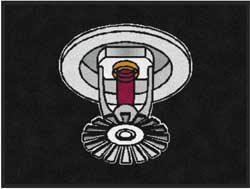 3' x 4' (35" x 47") Colorstar Impressions SPRINKLER  Indoor Logo Mat