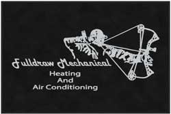 4' x 6' (45" x 69") Digiprint HD FULLDRAW MECHANICAL  Indoor Logo mat