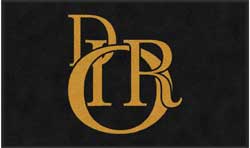 3' x 5' ( 35" x 59" ) ColorStar Impressions DIOR  Indoor Logo Mat