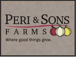 3' x 4' (35" x 47") Digiprint HD PERI & SONS  Indoor Logo Mat