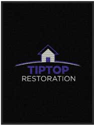 3' x 4' (35" x 45") Waterhog Impressions HD TIPTOP  Indoor-Outdoor Logo Mat