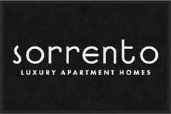 2' x 3' (24" x 35") Digiprint HD SORRENTO ndoor Logo Mat
