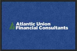 2' x 3' (24" x 35") Digiprint HD ATLANTIC UNION  ndoor Logo Mat