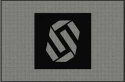 4' x 6' (45" x 69") Waterhog Impressions HD CIVIL SCIENCE  Indoor-Outdoor Logo Mat