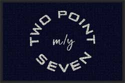 2' x 3' ( 22" x 35") Waterhog Impressions HD TWO POINT SEVEN  Indoor/Outdoor logo mat