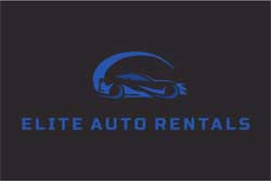 4' x 6' (45" x 69") Floor Impressions ELITE AUTO RENTALS  Rubber Logo Mat