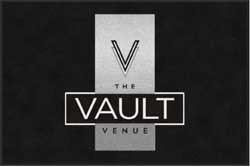 4' x 6' (45" x 69")ColorStar Impressions THE VAULT VENUE  Indoor Logo Mat