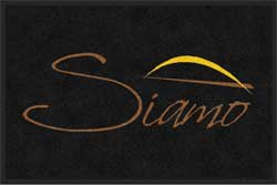 2' x 3' ( 24" x 35" ) ColorStar Impressions SIAMO  Indoor Logo Mat