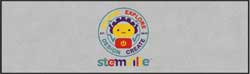 3' x 10' (35" x 119") ColorStar Impressions STEMVILLE Indoor Logo Mat