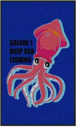3' x 5' (35" x 58") Waterhog Impressions HD SAFARI 1  Indoor/Outdoor Logo Mat