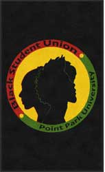 3' x 5' ( 35" x 59" ) ColorStar Impressions BLACK STUDENT UNION  Indoor Logo Mat