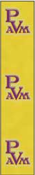 4' x 20'(45" x 236") Digiprint HD  PVAMU Indoor Logo Mat