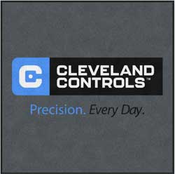 6' x 6'(69" x 69") ColorStar Impressions CLEVELAND CONTROLS  Indoor Logo Mat